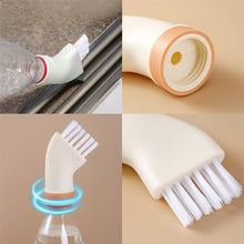 Multipurpose Bottle-attachable Cleaning Brush For Kitchen And Bathroom (2 Pc)