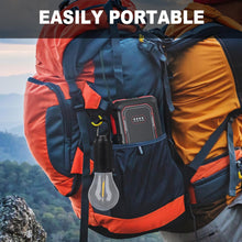 Rechargeable Camping Lights For Tents Led Camping Tent Lantern 3 Lighting Modes Tent Lamp Portable Emergency Camping Lights With Clip Hook For Camping Hiking Fishing Backpacking (1 Pc)