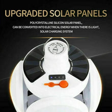 Solar Multi-Functional Emergency Led Light Bulb With Usb Charging Led Camping Lamp Camping Lamp Usb Rechargeable 5 Brightness Light Modes Foldable Camping Light Sos Ip65 Waterproof Camping Light Blackout Emergency Equipment Camping Gadgets