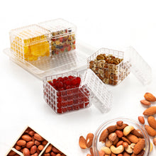 Multipurpose Gift Set Dry Fruit Candy (4 Pcs Set  With Tray)