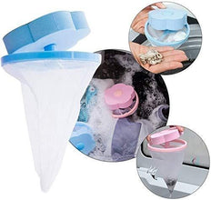 Washing Machine Floating Filter Lint Mesh Bag Net Pouch Hair / lint Catcher (2 Pc)