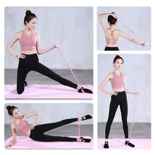 Sport Resistance Loop Band Yoga Bands Rubber Exercise Fitness Training Gym Strength Resistance Band Exercise Equipment Bands For Working Out (1 Pc)
