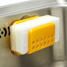 Self Adhesive Sponge Holder No-drilling Soap Holder For Shower Bathroom Kitchen Sponge Holder - Kitchen Sink Organizer - Sink Caddy - Soap Holder - Spoon Rest - Multipurpose Use (2 Pc)