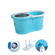 Rapid Steel Spinner Bucket Mop 360 Degree Self Spin Wringing With 2 Absorbers For Home And Office Floor Cleaning Mops Set