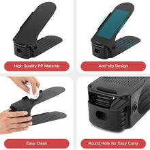 Adjustable Folding Shoe Slots Organizer.