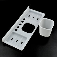 4 In 1 Plastic Soap Dish And Plastic Soap Dish Tray Used In Bathroom And Kitchen Purposes.