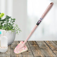 Cleaning Supplies Kitchen Handle Universal Triangular Sponge Multifunctional Bathroom Brush Handle Kitchen  Dining  Bar