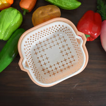 2 In 1 Basket Strainer To Rinse Various Types Of Items Like Fruits Vegetables Etc