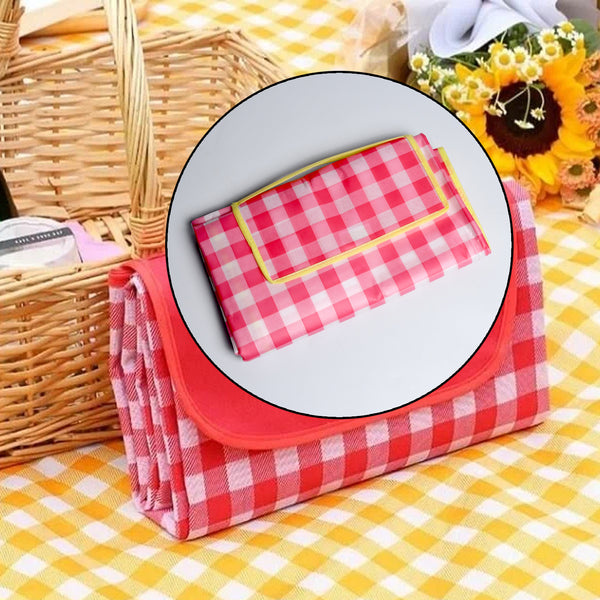 Picnic Blanket Beach Mat Picnic Blanket For Indoor And Outdoor Sand Proof Waterproof Larger Mat For Beach Travel Camping Hiking Park Grass Handy Mat Tote Foldable (190cmx146cm)