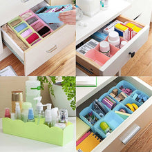 Dividers Tray Organizer Clear Plastic Bead Storage Tray (Multicolour) (2 Pc)
