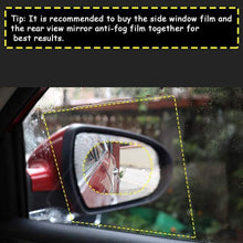Anti Fog Anti Scratch Interior Rearview Car Mirror Film Waterproof Hd Clear Protective Sticker Film For Safe Driving Car Mirrors Side Windows (2Pc)