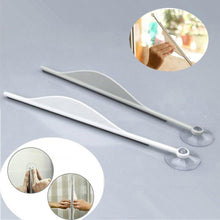 Shower Glass Squeegee Creative Bathroom Flat Mirror Window Glass Wiper Cleaner Bathroom Steam Wiper Cleaner Squeegee (2 Pc)