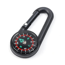 Clip Snap Hook Mini Compass (1 Pc, Mix Design)