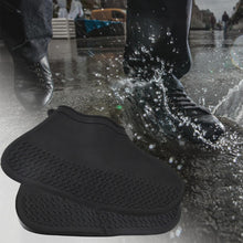Non-slip Silicone Rain Reusable Anti Skid Waterproof Fordable Boot Shoe Cover (Small Size 1 Pair)