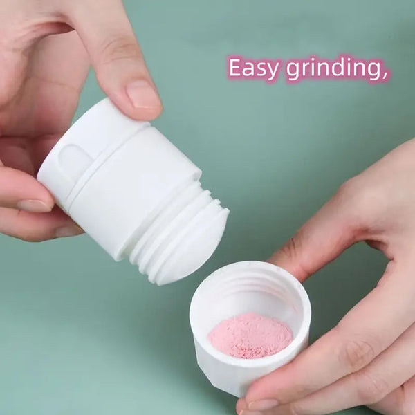 Pill Crusher And Grinder 4 In 1 Pill Crusher