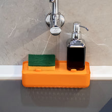 Multi Functional Drainer Shelf Sink Storage Holder Sink Colander Strainer Basket (1 Pc)
