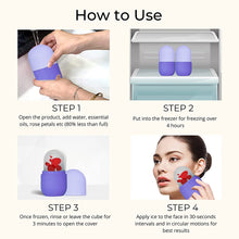 Beauty Ice Roller For Face Massager Eye Reusable Face Rollers Facial Roller ( Purple Color)