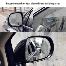 Anti Fog Anti Scratch Interior Rearview Car Mirror Film Waterproof Hd Clear Protective Sticker Film For Safe Driving Car Mirrors Side Windows (2Pc)