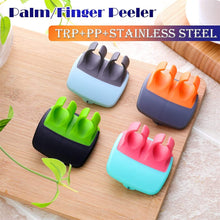 Hand Palm Peeler Fruit Hand Vegetable Peeler Potato With Rubber Finger Grip Kitchen Cooking Tool Cucumber