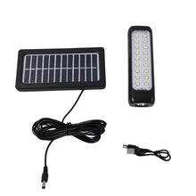 3 Modes Outdoor Indoor Hanging Solar Light Small 18 Led, 1 Big Led