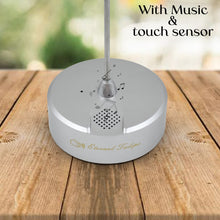 Lotus Flower Lamp With Music Touch Open And Close Usb Rechargeable (1 Pc)