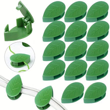 Plant Climbing Wall Fixture Clip Self-adhesive Hook Vines Traction Invisible Stand Green Leaf Plant Clip Garden Wall Clip Plant Support Binding Clip Plants For Indoor Outdoor Decoration (30 Pcs Set)