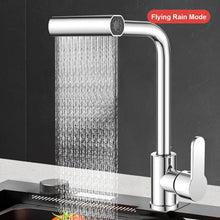 Multifunction Shower Waterfall Kitchen Faucet 360 Rotation Waterfall Kitchen Faucet Touch Kitchen Faucet Faucet Extender For Kitchen Sink Swivel Waterfall Kitchen Faucet For Washing Vegetable Fruit (4 In 1 )