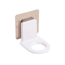 Wall Mounted Self Sticky Hooks For Body Wash Shampoo Bottle Wall Storage Strong Adhesive Hook Power Plug Socket Hanger Holder Multi Color (2 pc)
