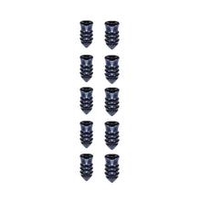 Tire Repair Rubber Nail Car Tire Repair Nails Tire Repair Rubber Screws Black (10 Pcs Set)
