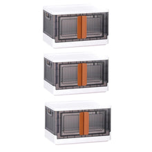Plastic Folding Wardrobe Storage Organizer (3 Layer  1 Pc)