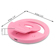 Selfie Ring Light Used For Applying Bright Shade Over Face During Taking Selfies And Making Videos Etc.