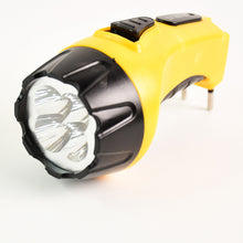 Rechargeable Led Torch Flashlight  High-power Handheld Emergency Light With Built-in Plug