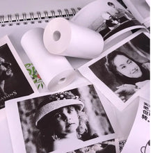 Small Thermal Printer Paper Printing Paper Roll Aging Resistant Fast Color Rendering Portable Clear Printing For Travel (1 Pc  Printing Paper Roll )
