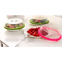 Air-tight Microwave Oven Dish Cover Microwave Splatter Cover Food Cover Microwave Food Plate Kitchen Plate Dish Lid Dishwasher Safe