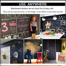 Blackboard Erasable Wall Sticker Chalkboard Sticker Removable Blackboard Wall Stickers Mural For Kids Room