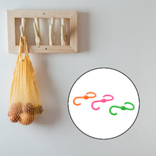 S Shape Plastic Hooks Hanger For Hanging Cloth (6 Pcs Set)
