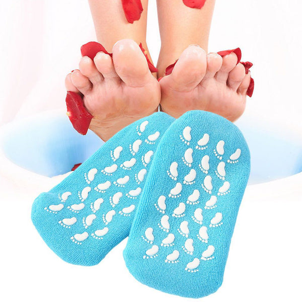 Gel Socks Soft Socks For Repairing And Softening Dry Cracked Feet Skins Comfortable Socks (1 Pair)
