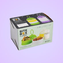 3 Layer Lunch Box Unique Design Bite Lunch Box With Liquid  Food Container Lunch Box (Green)