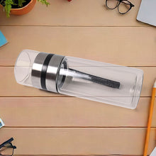 Glass Tea Infuser Bottle. Double Wall Outdoor Sport Glass Water Bottle (550ml)