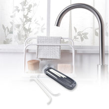 Storage Rack Kitchen Storage Holder Dish Towel Holder Dishcloth Rack Organizer Pool Dishcloth Drying Rack Sink Rag Holder Towel (1 Pc)