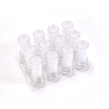 Big Size Flameless Melted Design Candles For Decoration (Set Of 12pc)
