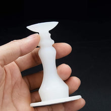 White Washing Machine Door Holder , Door Stopper , Gap Holder , Air Circulation Stopper , Washing Machine Air Dry Tool , Candle-Shape Door Stopper , Decorative Door Blocker (5 Pcs)