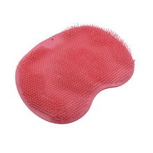 Silicone Bath Massage Cushion With Suction Cup Shower Foot Scrubber Brush Foot Bath Mat Scrubber Anti-slip Exfoliating Dead Skin Massage Pad Lazy Wash Feet Bathroom Mat