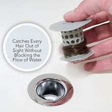 Universal Tub Drain Hair Catcher Strainer (2 Pc)