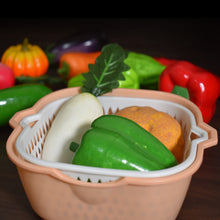 2 In 1 Basket Strainer To Rinse Various Types Of Items Like Fruits Vegetables Etc