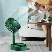 Telescopic Electric Desktop Fan Height Adjustable Foldable  Portable For Travel carry Silent Table Top Personal Fan For Bedside Office Table (Battery Not Include)