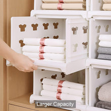 3 Layer Stackable Multifunctional Storage for Clothes Foldable Drawer Shelf Basket Utility Cart Rack Storage Organizer Cart For Kitchen Pantry Closet Bedroom Bathroom Laundry(3 Layer 1 Pc)
