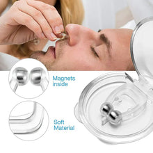Anti Snore Device For Men And Woman Silicone Magnetic Nose Clip For Heavy Snoring Sleeper Snore Stopper Anti Snoring Device (4 Pc)