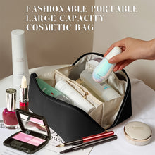 Premium Travel Makeup Toiletry Organizer Pouch With Zipper  Handle(1 Pc)