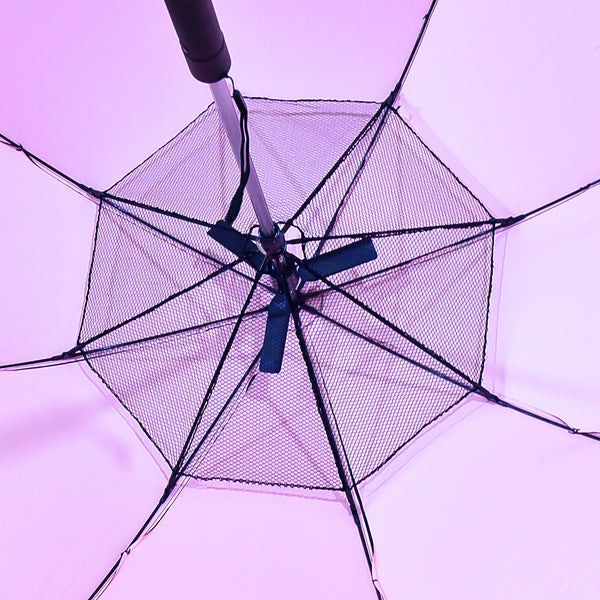 Sun Umbrella With Inside Fan Power Bank Umbrellas For Summer